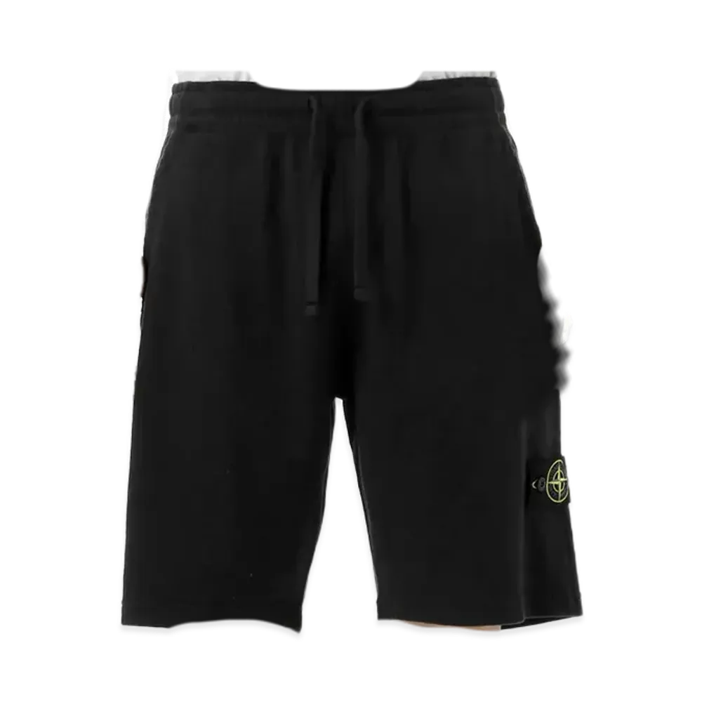 Stone Island Sweat Shorts "Black"