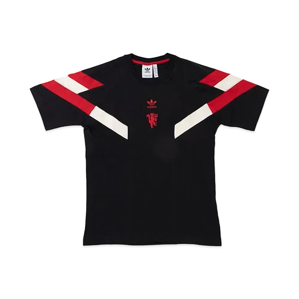 adidas Manchester United Lifestyle OG T-shirt "Black/MUFC Red"