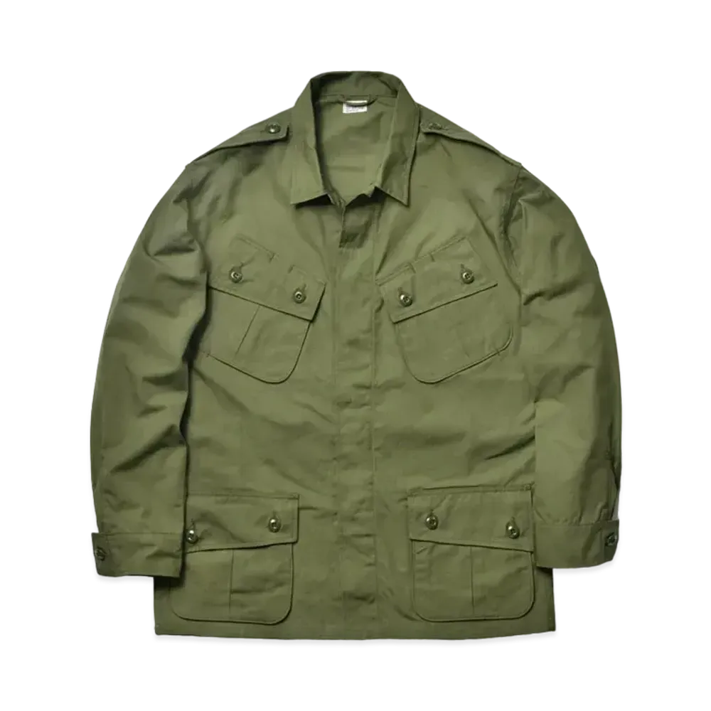 THE REAL McCOY'S Coat, Man'S, Combat, Tropical "Olive"