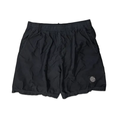 Stone Island B0946 Brushed Cotton Swimming Trunk - 24SS "Black"