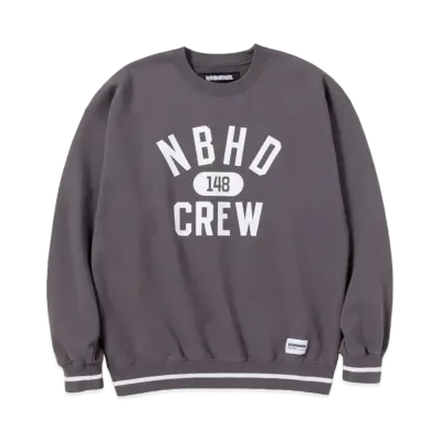 NEIGHBORHOOD College Sweatshirt LS "Gray"