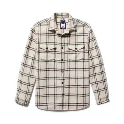 Noah Windowpane Cashmere CPO "Beige"