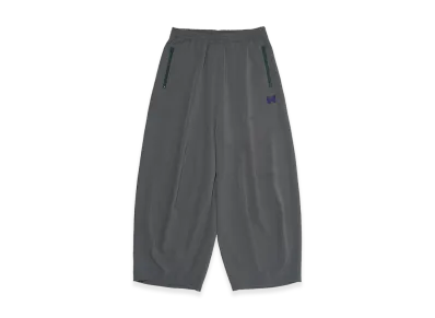 NEEDLES x STUDIOUS Papillon Emb. H.D. Track Pant - Art Pique Pleats "Grey"