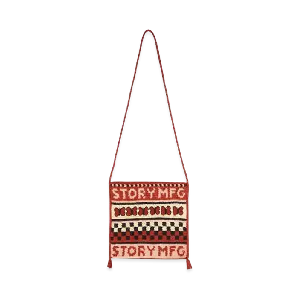 STORY mfg. STASH BAG "RED BUTTERFLY"
