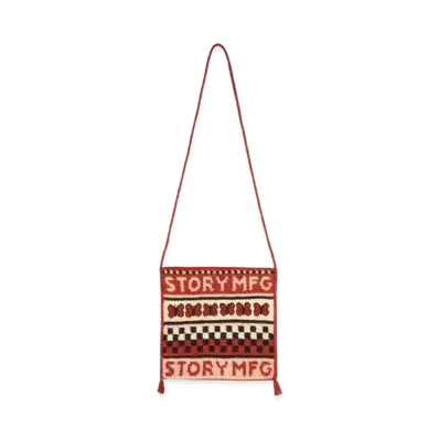 STORY mfg. STASH BAG "RED BUTTERFLY"