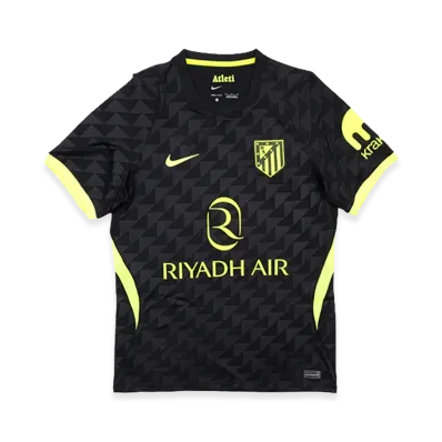 Nike 26-27 Atletico Madrid Away Jersey "Black/Volt"