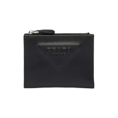 PRADA Small Leather Wallet "Black"