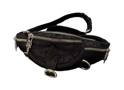 Chrome Hearts Stencil Nylon Snat Pack Mini "Black"
