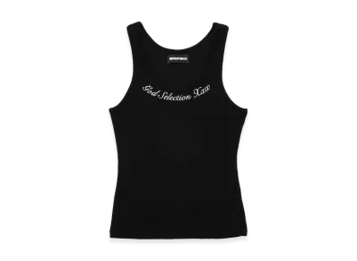 GOD SELECTION XXX Women's Tank Top GXL-S26-CS-04 "Black"