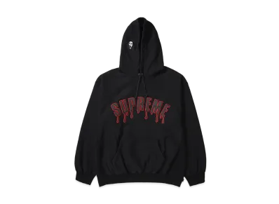 Supreme Ghostface Arc Hooded Sweatshirt "Black"