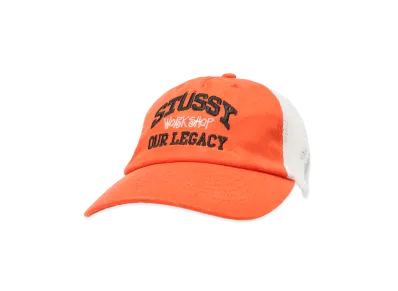Stussy x Our Legacy Work Shop Lp Trucker Cap "Fire"
