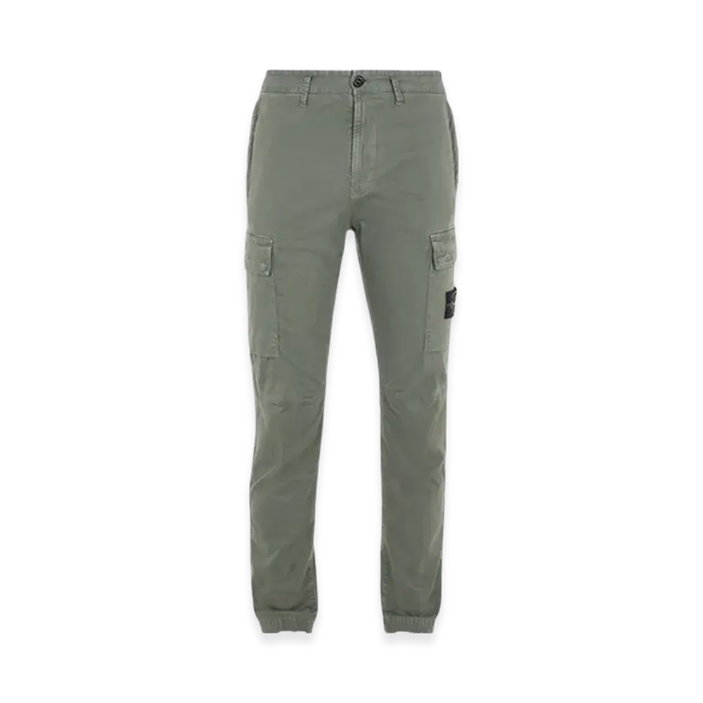 Stone Island 30404 Old Treatment Regular Fit Cargo Pants - 24SS "Musk Green"