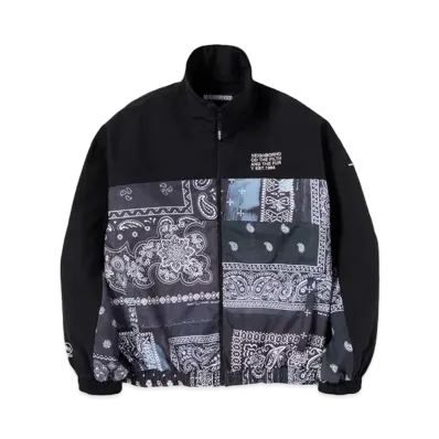 NEIGHBORHOOD BANDANA CHOPPED TRACK / E-JKT "Black"