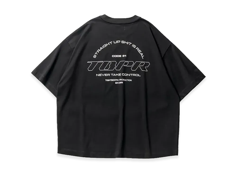 TIGHTBOOTH Straight Up T-Shirt "Black"