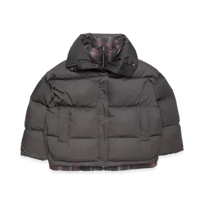 Acne Studios Oversized Puffer Down Jacket "Dark Grey Multi"