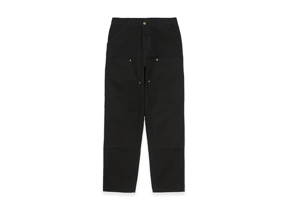 Carhartt WIP Double Knee Pant "Black(Rinsed)"