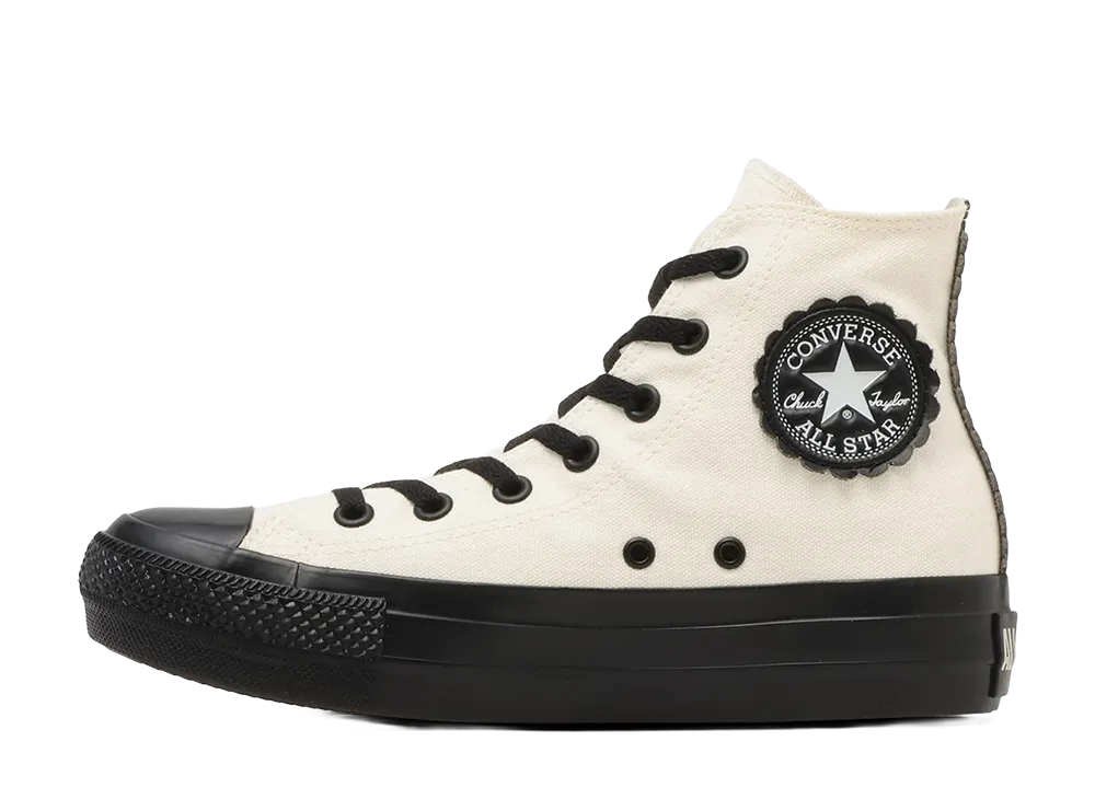 Converse Women's All Star PLTS Flowercut Hi "White/Black"