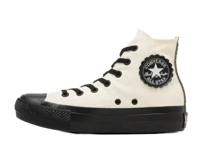 Converse Women's All Star PLTS Flowercut Hi "White/Black"