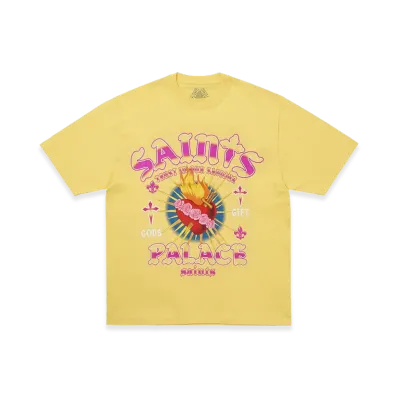 PALACE Gods Gift T-Shirt "Blessed Yellow"
