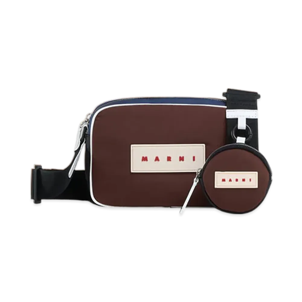 MARNI Puff Camera Bag "Chocolate/Blumarine"