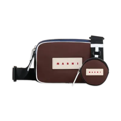 MARNI Puff Camera Bag "Chocolate/Blumarine"