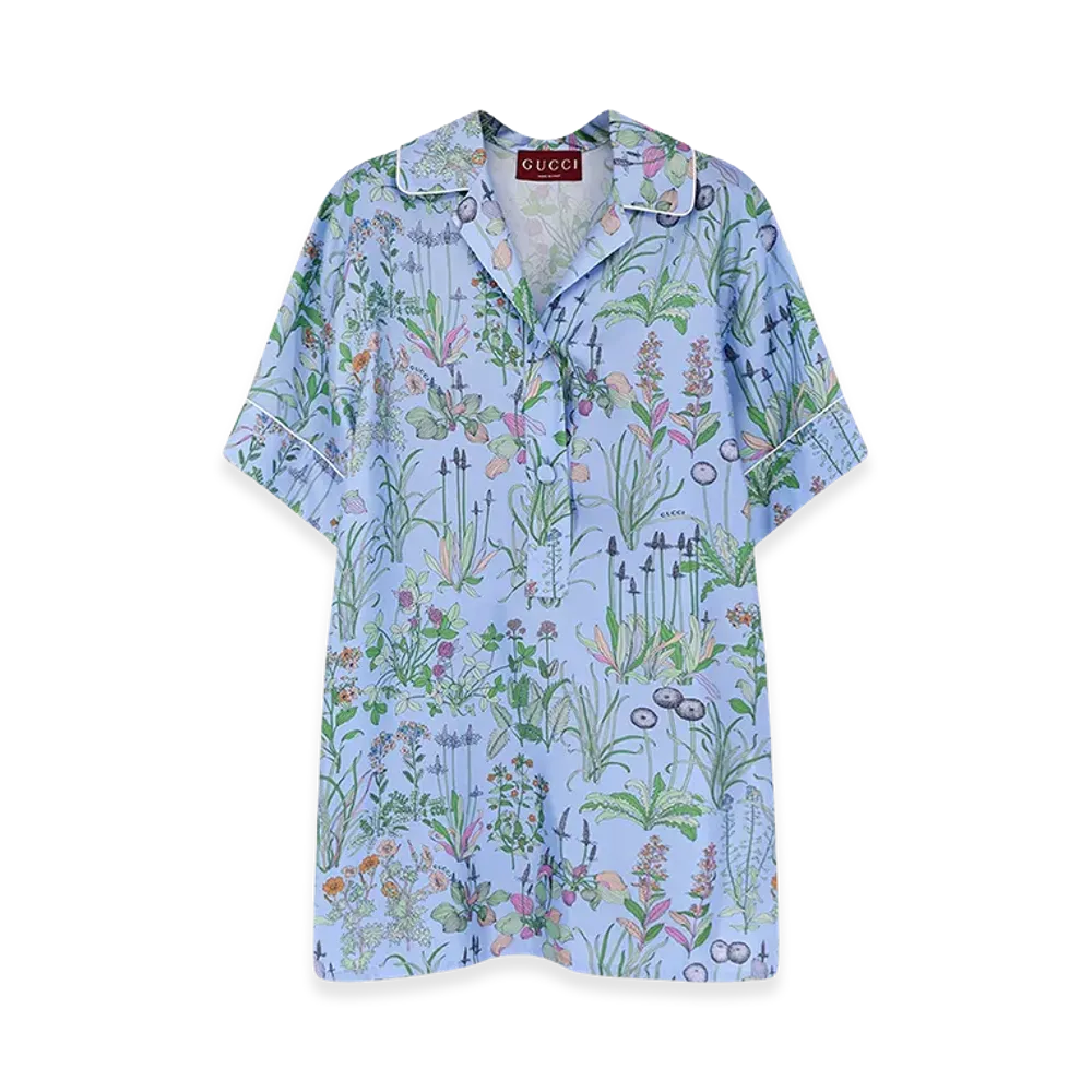 GUCCI Women's Silk Blouse "Multicolor"