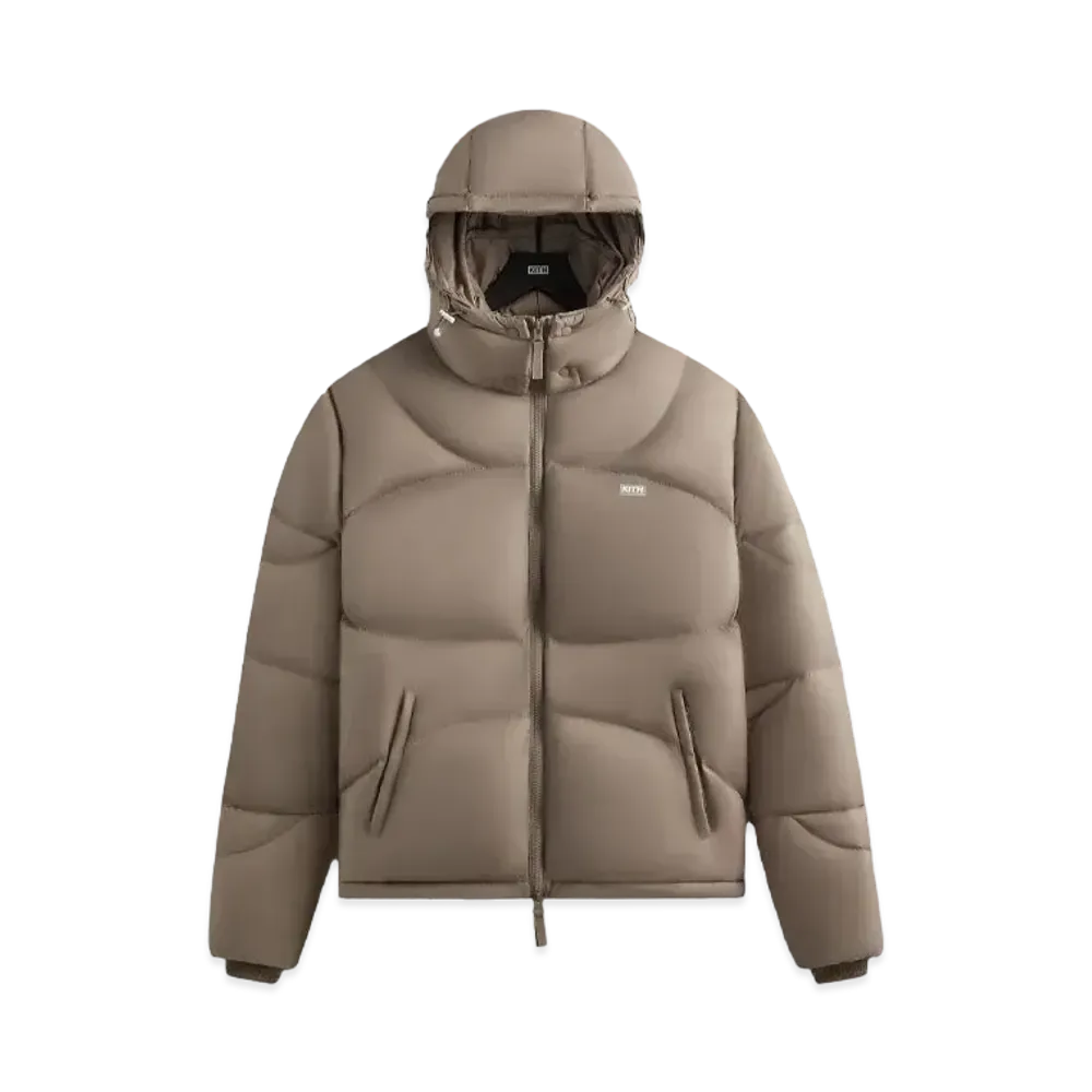 Kith Matte Stretch Taffeta Corey Puffer "Quicksand"