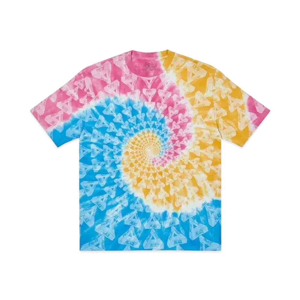 PALACE Trippy Tri-Ferg T-Shirt "Blue Swirl"