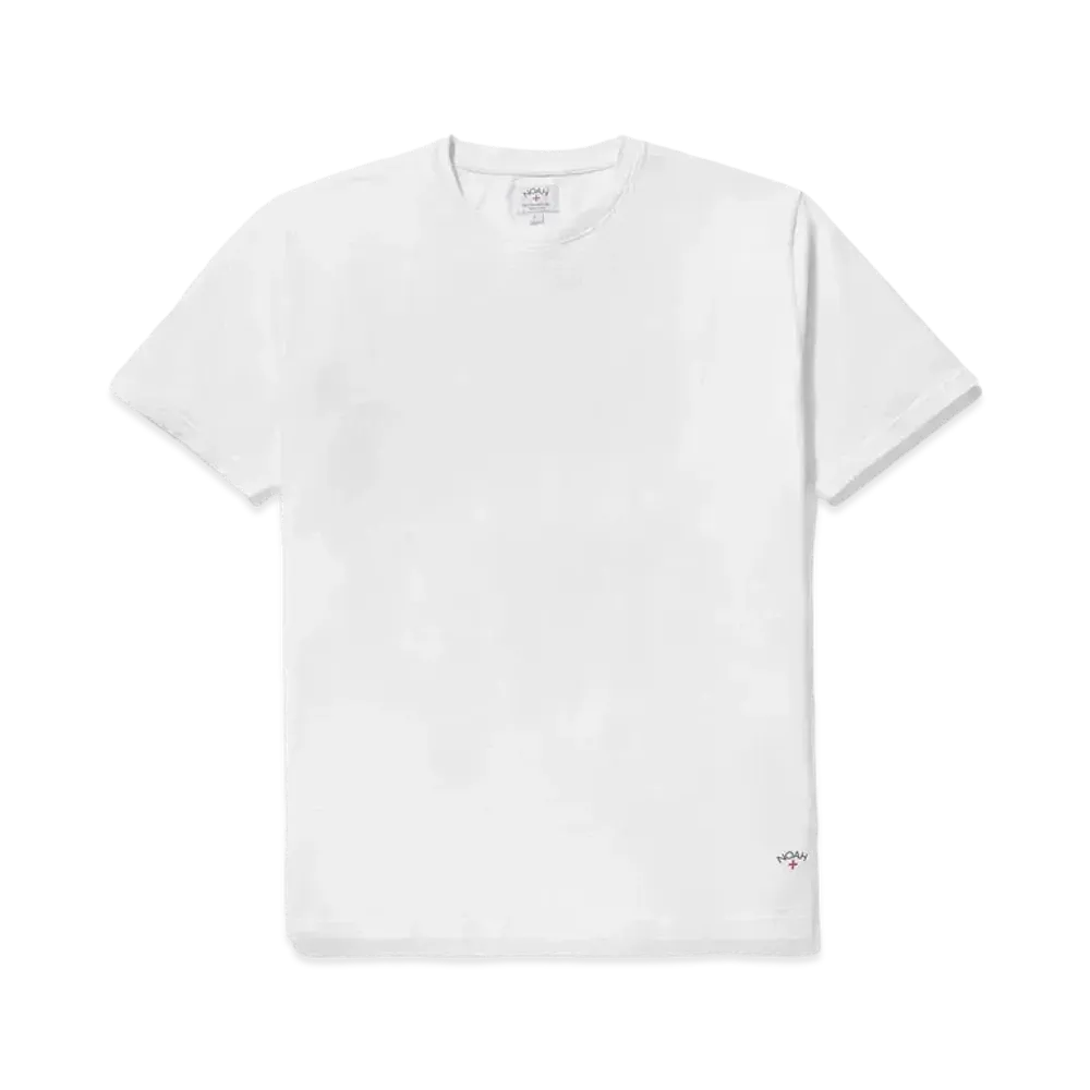 Noah Classic Recycled Cotton Tee "White"