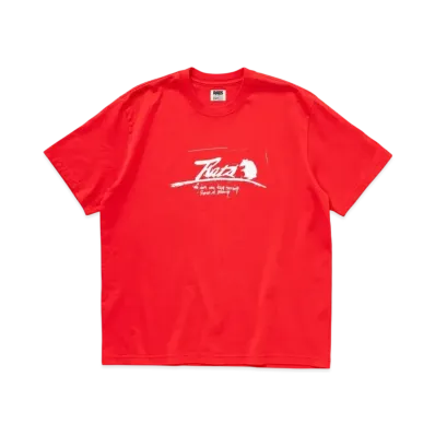 RATS Script Logo Way Of Life Tee "Red"