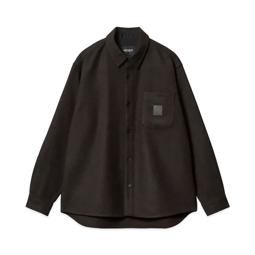 Carhartt Wip L/S Truman Shirt "Chocolate/Black"