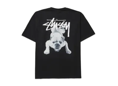 Stussy Stock Dog Tee "Black"