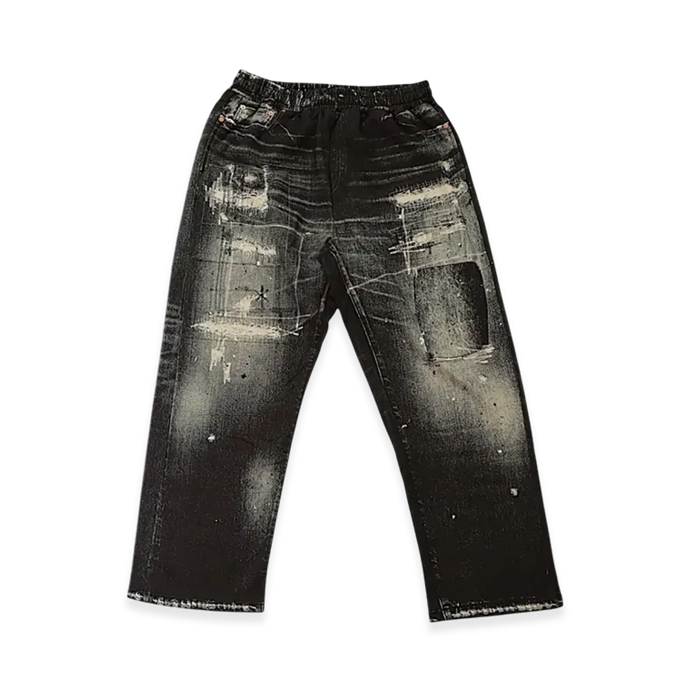 SAPEur Lot.5550XX Sweat Pants "Black"