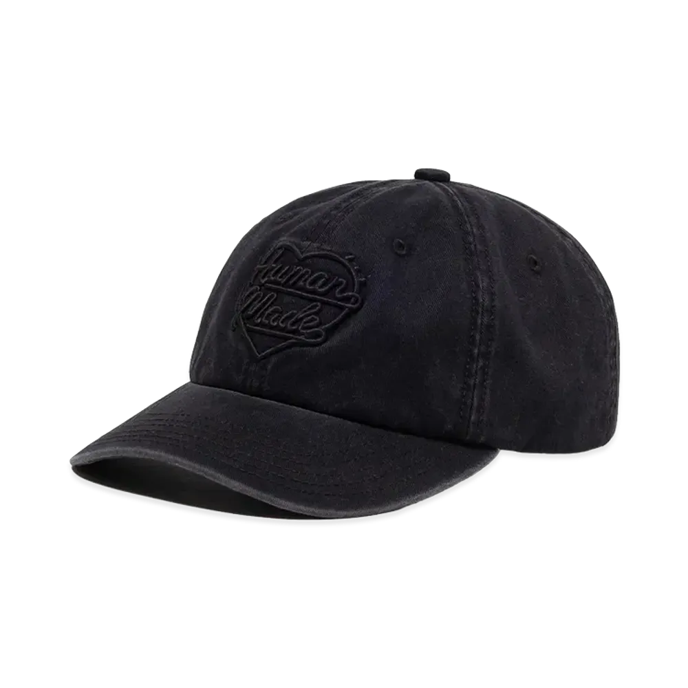 HUMAN MADE 6Panel Twill Cap "Black"