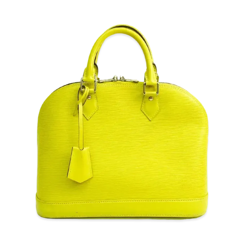 Louis Vuitton Alma PM Epi "Citron"