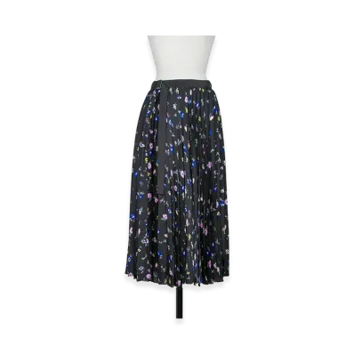 sacai Floral Print Skirt "Black"