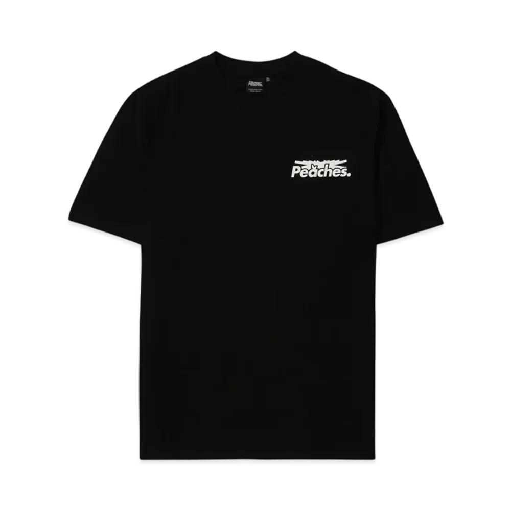 Peaches. x LE SSERAFIM STAPLE S/S T-SHIRT "BLACK"