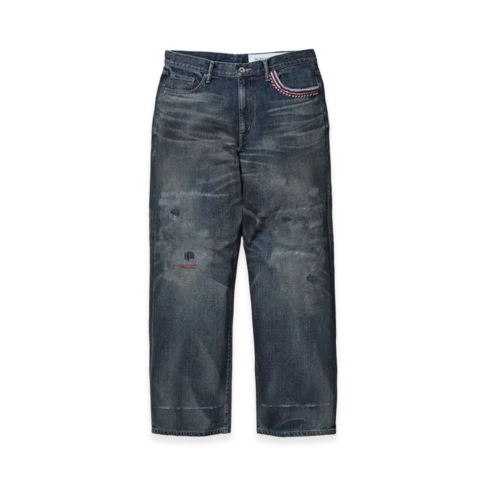 NEIGHBORHOOD Savage Denim DP Wide Pants "Indigo"