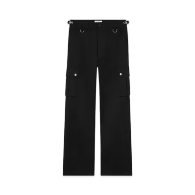 CELINE Men's Cargo Pants in Cotton "Black"
