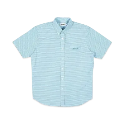 PALACE Service Short Sleeve Shirt "Green White"