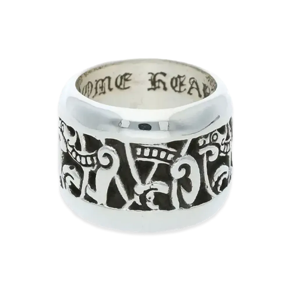 Chrome Hearts Wide Celtic Band "Silver"