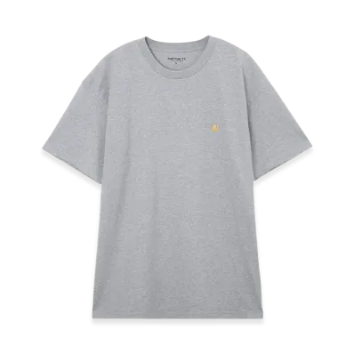 Carhartt WIP S/S Chase Tee "Greyheather"