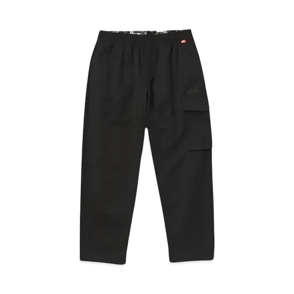 VOLCOM TOKYO TRUE STREAMLINED SHELL ELASTIC WAIST PANTS "BLACK"