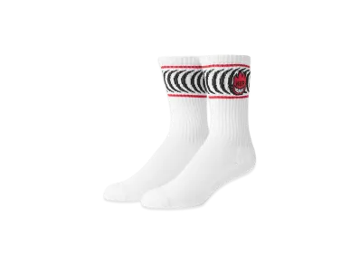 HUF x SPITFIRE Spiral Socks "White"