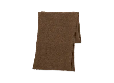 Graphpaper Cotton Wool Slub Scarf "Brown"