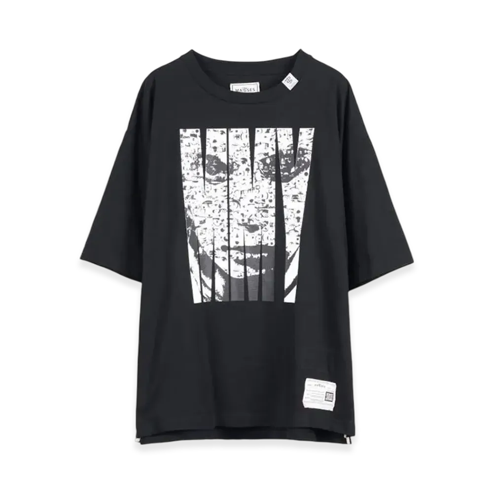 MASSES x Maison MIHARA YASUHIRO Face Print T-Shirts "Black"