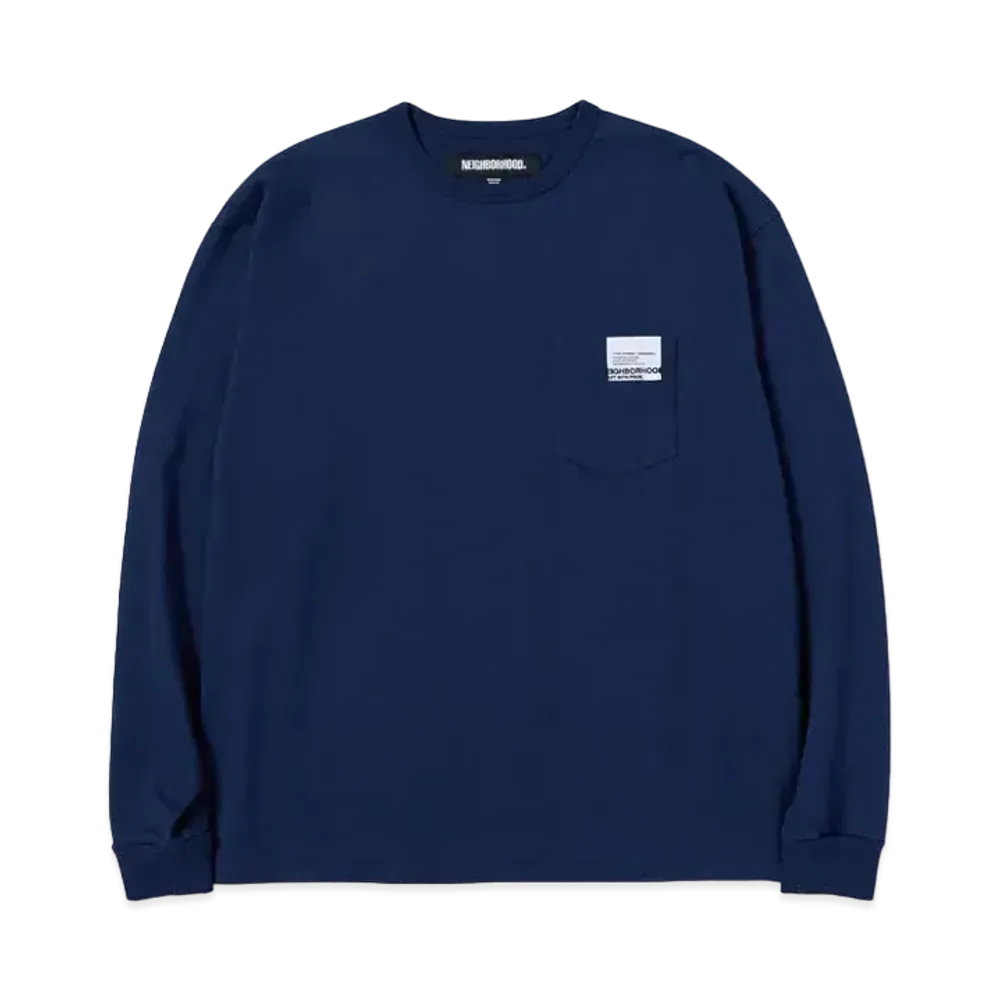 NEIGHBORHOOD Classic-P Crewneck LS "Navy"