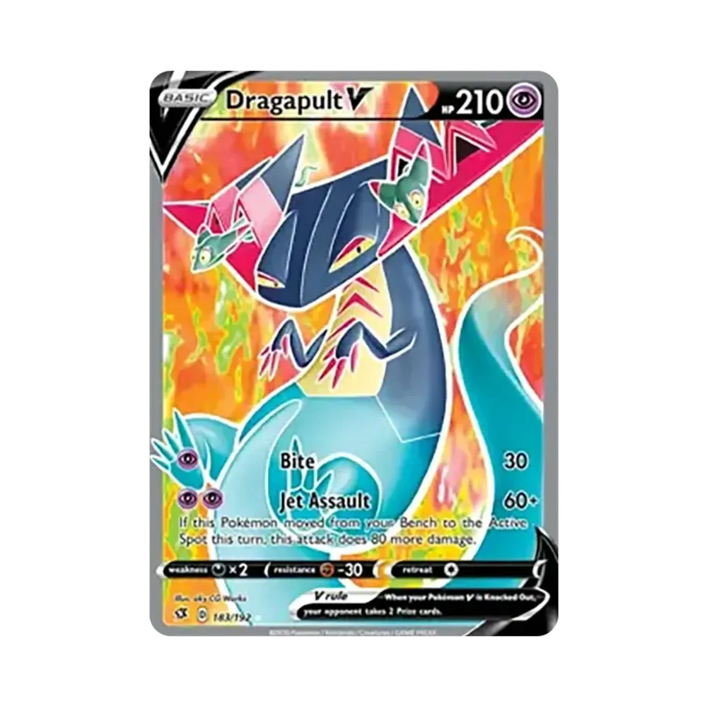 ドラパルトV UR [183/192]【英語版】(ソード&シールド「レーベルクラッシュ」)
