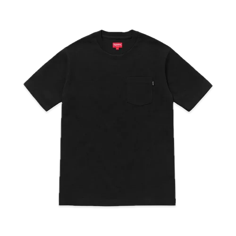 シュプリーム S/S ポケット Tシャツ "ブラック" (18FW)