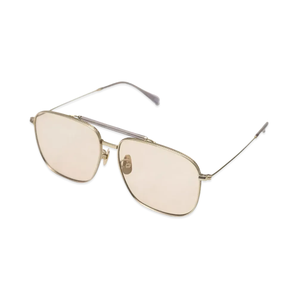 Maison MIHARA YASUHIRO GLITCH x KAMIYA Eyewear "Gold"